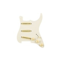 Fender Pre-Wired Strat Pickguard, Eric Johnson Signature, Parchment 8 Hole PG 0992248506