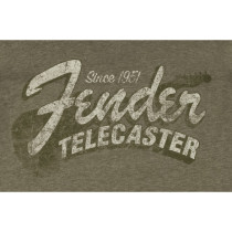 T-Shirt Fender Since 1951 Telecaster Military Heather Green, XXL 9101291897