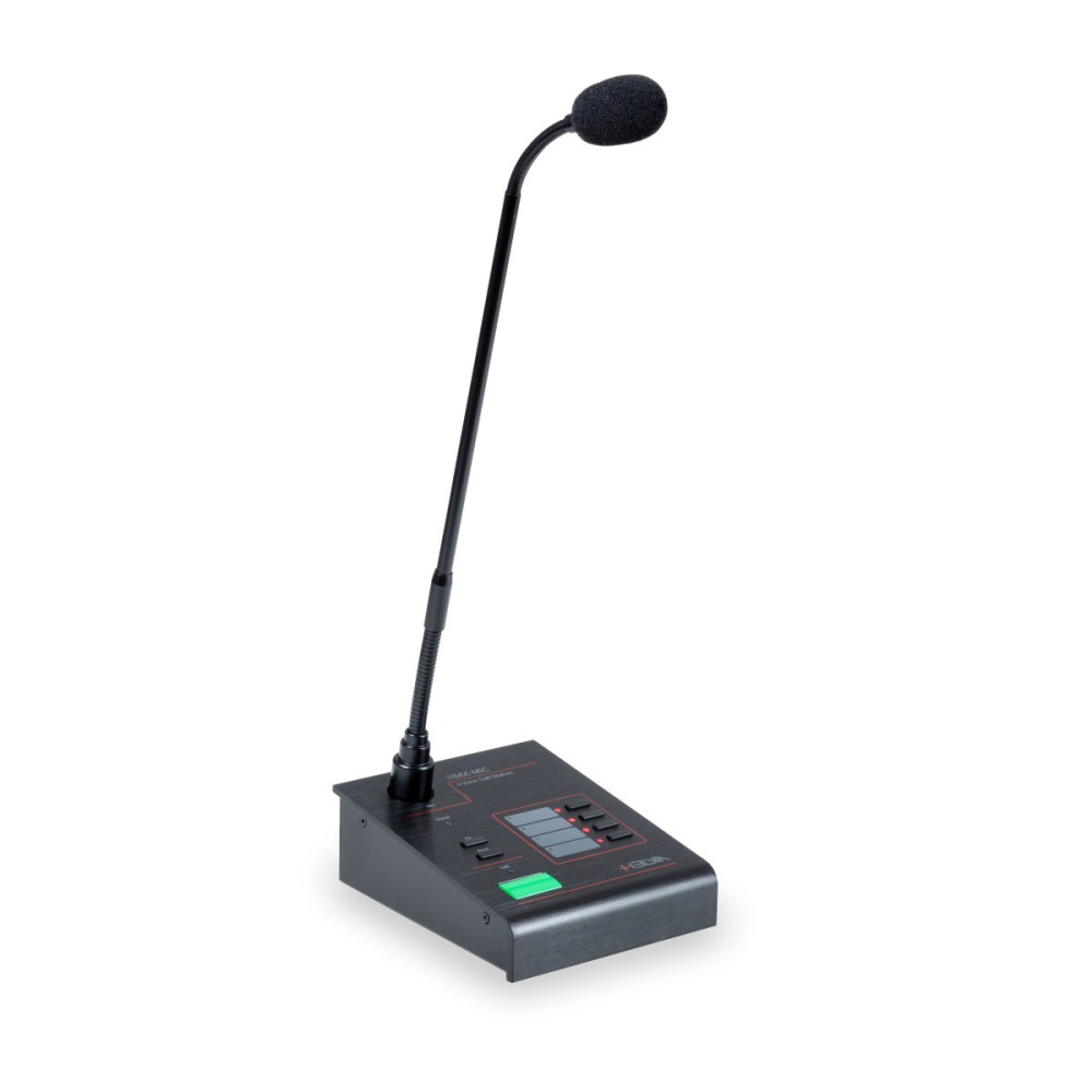 MICROFONO CON BASE HELVIA HMX-MIC X MATRICE HMX-44A PLAY