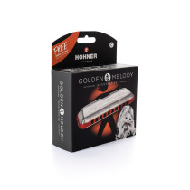 ARMONICA HOHNER M542036X GOLDEN MELODY PROGRESSIVE 20 D RE