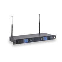 SIST. TRUE DIVERSITY UHF DUAL SOUNDSATION WF-U2602HP 1 TX MANO, 1 TASC+HEADSET 630-660MHz