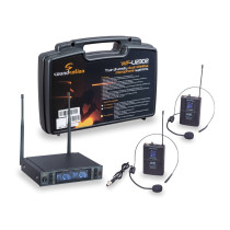 SIST. TRUE DIVERSITY UHF DUAL SOUNDSATION WF-U2302PP 2 TX TASC+HEADSET 630-660MHz