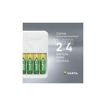 CARICATORE VARTA E BLISTER 4 BATT AA STILO 2100 mAh
