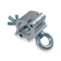 MORSETTO CENTOLIGHT CLCB-53500S IN ALLUMINIO CON ANELLO DA 41-53 MM 500 KG