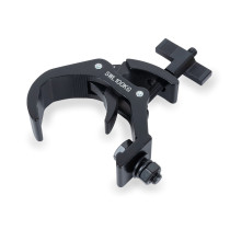 MORSETTO CENTOLIGHT CLCR- 60100B IN ALLUMINIO NERO SGANCIO RAPIDO DA 38 - 60 MM 100 KG