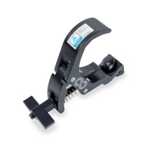 MORSETTO CENTOLIGHT CLCR- 6080B IN ALLUMINIO NERO SGANCIO RAPIDO DA 38 - 60 MM 80 KG