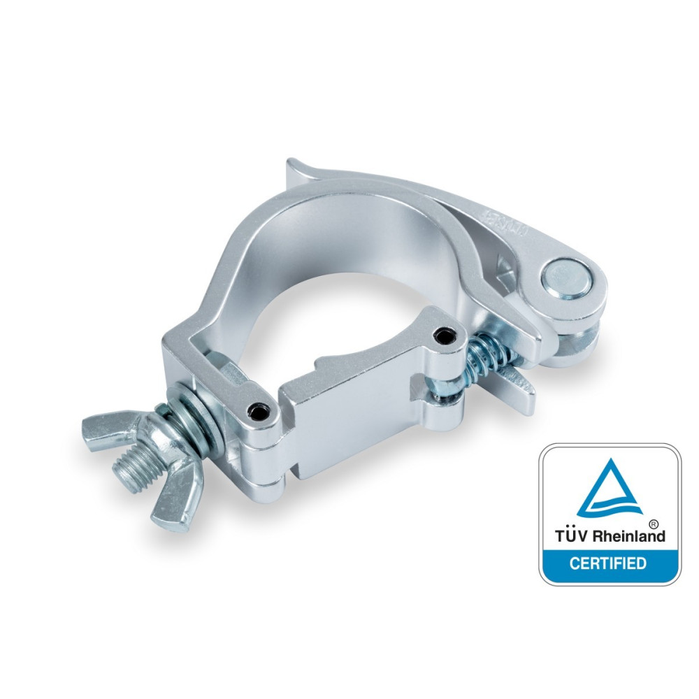 MORSETTO CENTOLIGHT FISSAGGIO RAPIDO CLCR-50100S IN ALLUMINIO DA 50 MM 100 KG