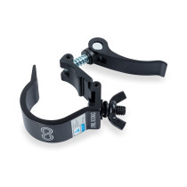 MORSETTO CENTOLIGHT FISSAGGIO RAPIDO CLCR-50100B IN ALLUMINIO NERO DA 50 MM 100 KG