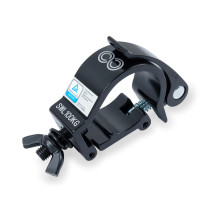 MORSETTO CENTOLIGHT FISSAGGIO RAPIDO CLCR-50100B IN ALLUMINIO NERO DA 50 MM 100 KG