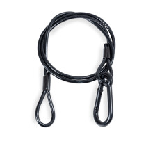 CAVO DI SICUREZZA CENTOLIGHT CSC-485B IN ALLUMINIO NERO 4 X 85 CM