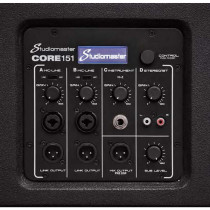 SISTEMA ATTIVO STUDIOMASTER CORE151 ARRAY COMPATTO CON SUB 15" E DSP