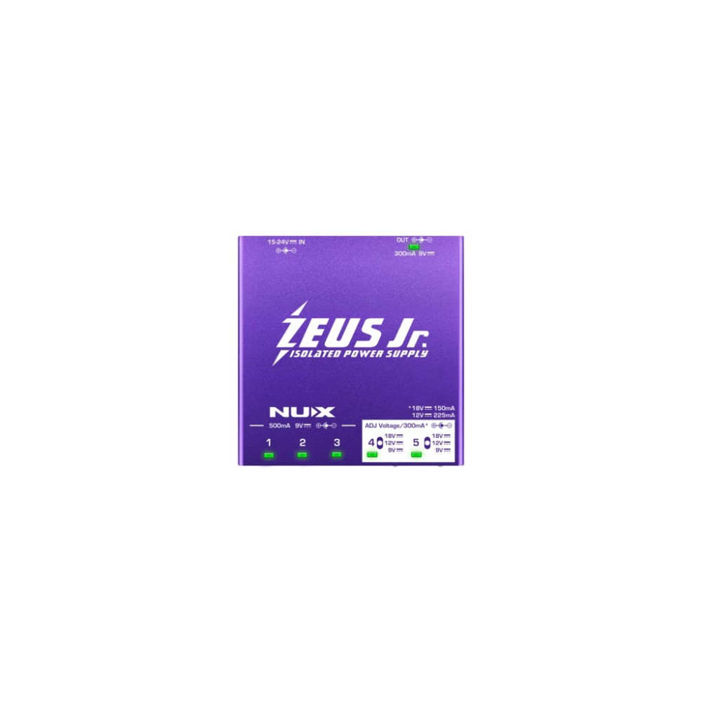 NUX ZEUS JR NIP-Z6 ALIMENTATORE MULTIPLO 6 OUT