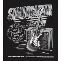 T-shirt Fender 9101292397 Stratocaster 70th Anniversary, Tee, Black, S