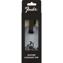 Targetta bagaglio Fender 9106101003  Vintage Ad Luggage Tag, Motorcycle Rider