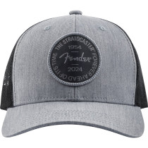 Cappello Fender 9122421501 Stratocaster 70th Anniversary Badge Hat, Gray Heather, One Size