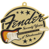 Fender 9124761606 Stratocaster 70th Anniversary Limited Addition Ornament, 2024