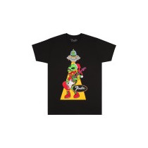T-shirt Fender 9194000606  Ugly Christmas Tee Alien, Blk, XL
