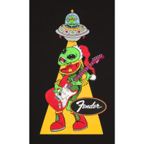 T-shirt Fender 9194000506  Ugly Christmas Tee Alien, Blk, L