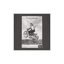 T-shirt Fender 9194132506 Vintage Ad Biker Tee, Graphite, L