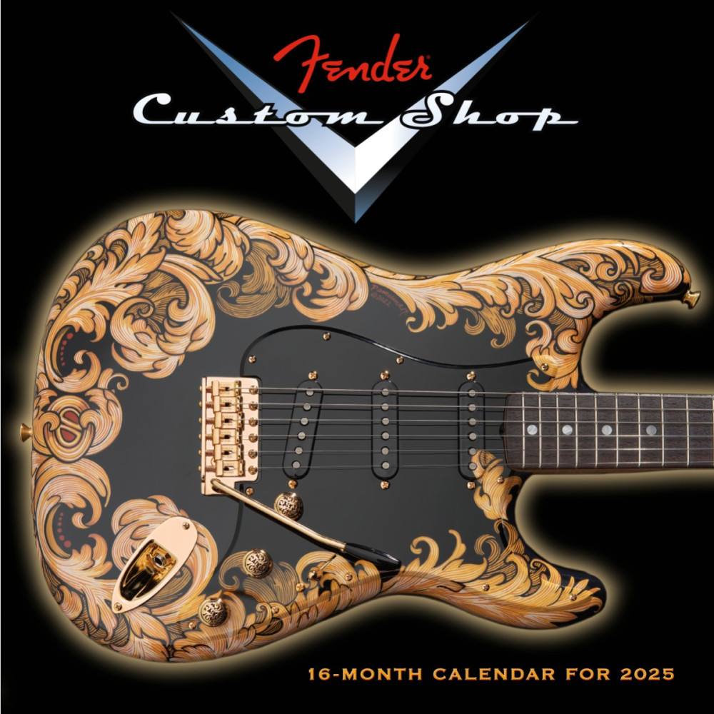 Calendario Fender 2025 Custom Shop 9190180000