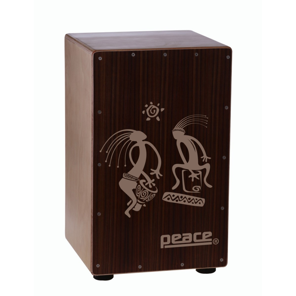 CAJON PEACE CJ-3B TAVOLA NOCE SCURO