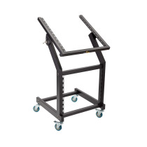 CARRELLO RACK 19" SOUNDSATION CRACK-100 21UW 21U CON RUOTE
