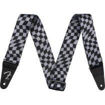 Tracolla Fender Wavy Checkerboard Polyester Strap, Gray 0990637248