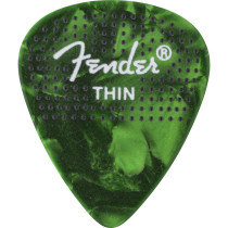 Plettri Fender 351 Dotted Celluloid Picks, 12-Pack, Thin 1980200100