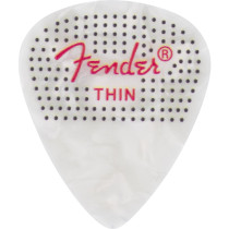 Plettri Fender 351 Dotted Celluloid Picks, 12-Pack, Thin 1980200100