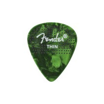 Plettri Fender 351 Dotted Celluloid Picks, 12-Pack, Thin 1980200100