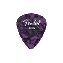 Plettri Fender 351 Dotted Celluloid Picks, 12-Pack, Thin 1980200100