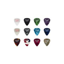 Plettri Fender 351 Dotted Celluloid Picks, 12-Pack, Heavy 1980200500
