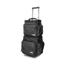 U9679BL/OR - Ultimate SlingBag Trolley Set DeLuxe Black, Orange inside
