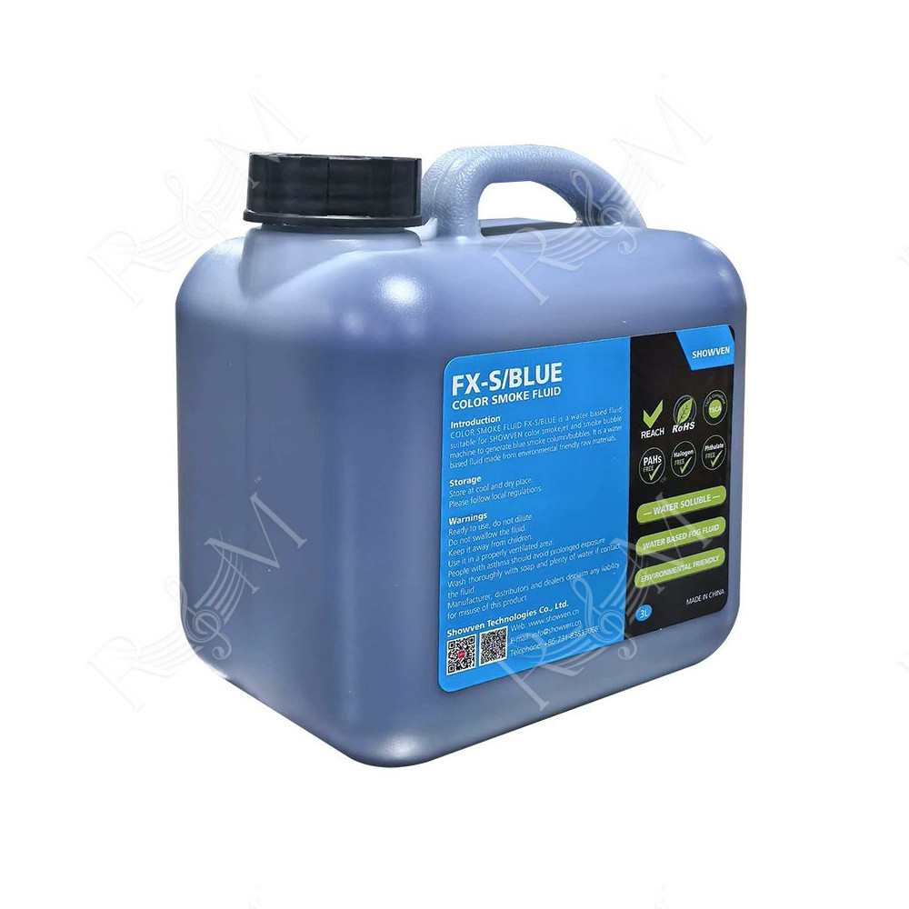 FX-S/BLUE-color smoke fluid 3lx4