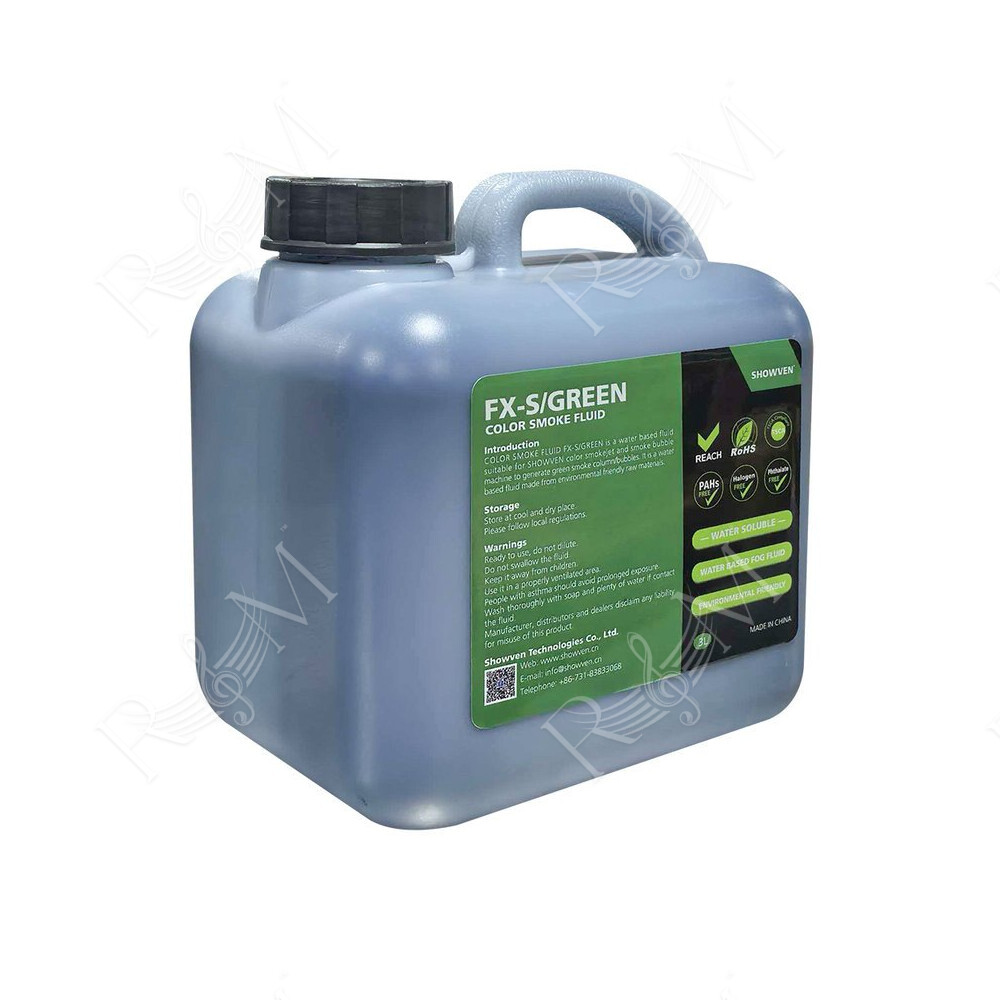 FX-S/GREEN-color smoke fluid 3lx4