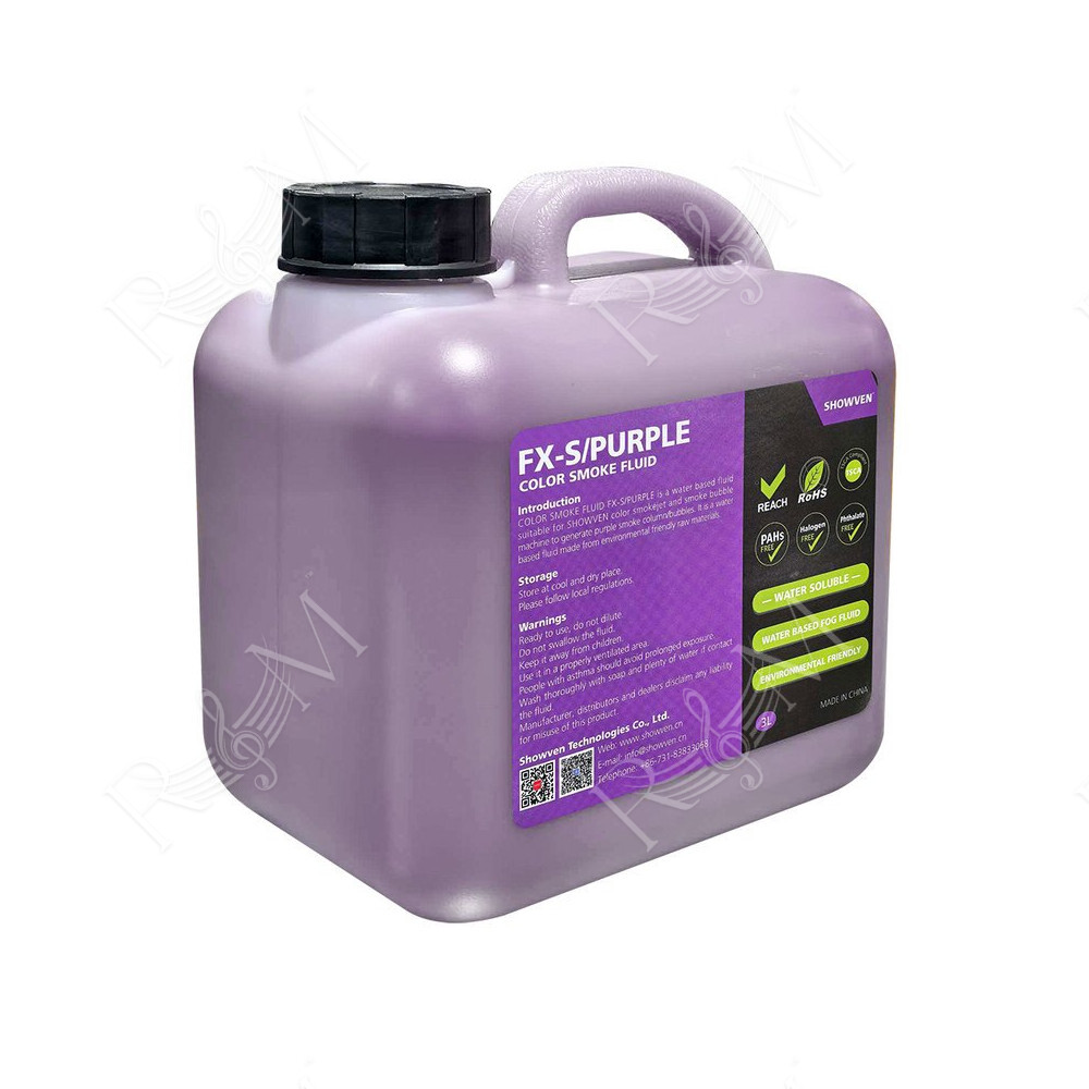 FX-S/PURPLE-color smoke fluid 3lx4