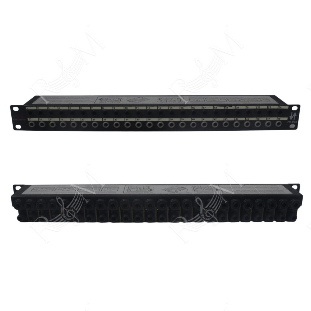 PATCH BAY PATCHBAY PROEL PBR-48 RACK PRB 48 PRESE JACK SBILANCIATE 1 UNITA' RACK - Usato