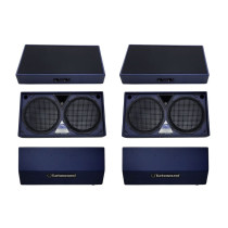 COPPIA MONITOR TURBOSOUND TMW-212 LF 2 x 12'' HF 1 x 1'' 350W RMS 4 OHM 110-18.000 Hz - Usati