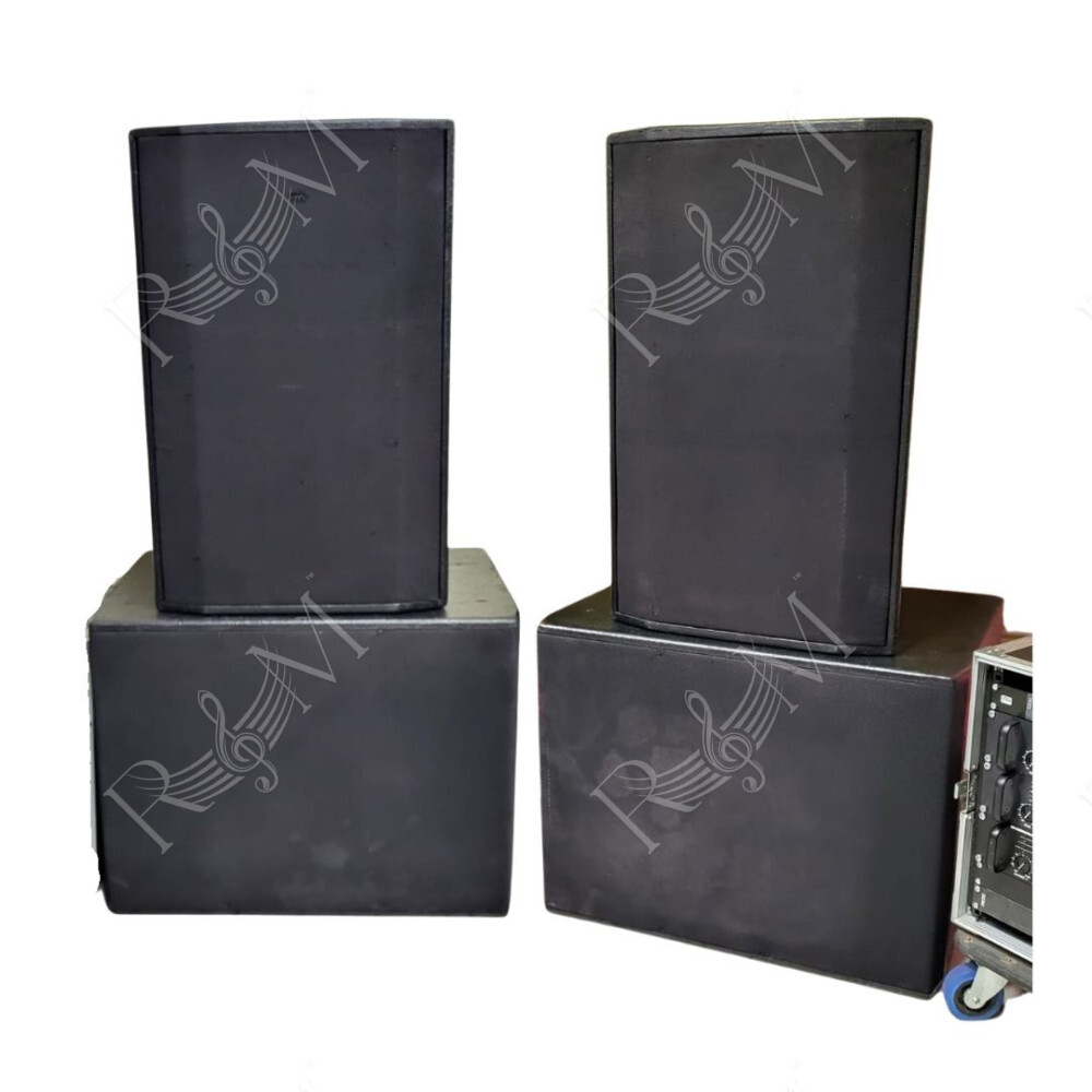 IMPIANTO AUDIO MACKIE RCF 2xCP515N e 2xPA180SW - Usato