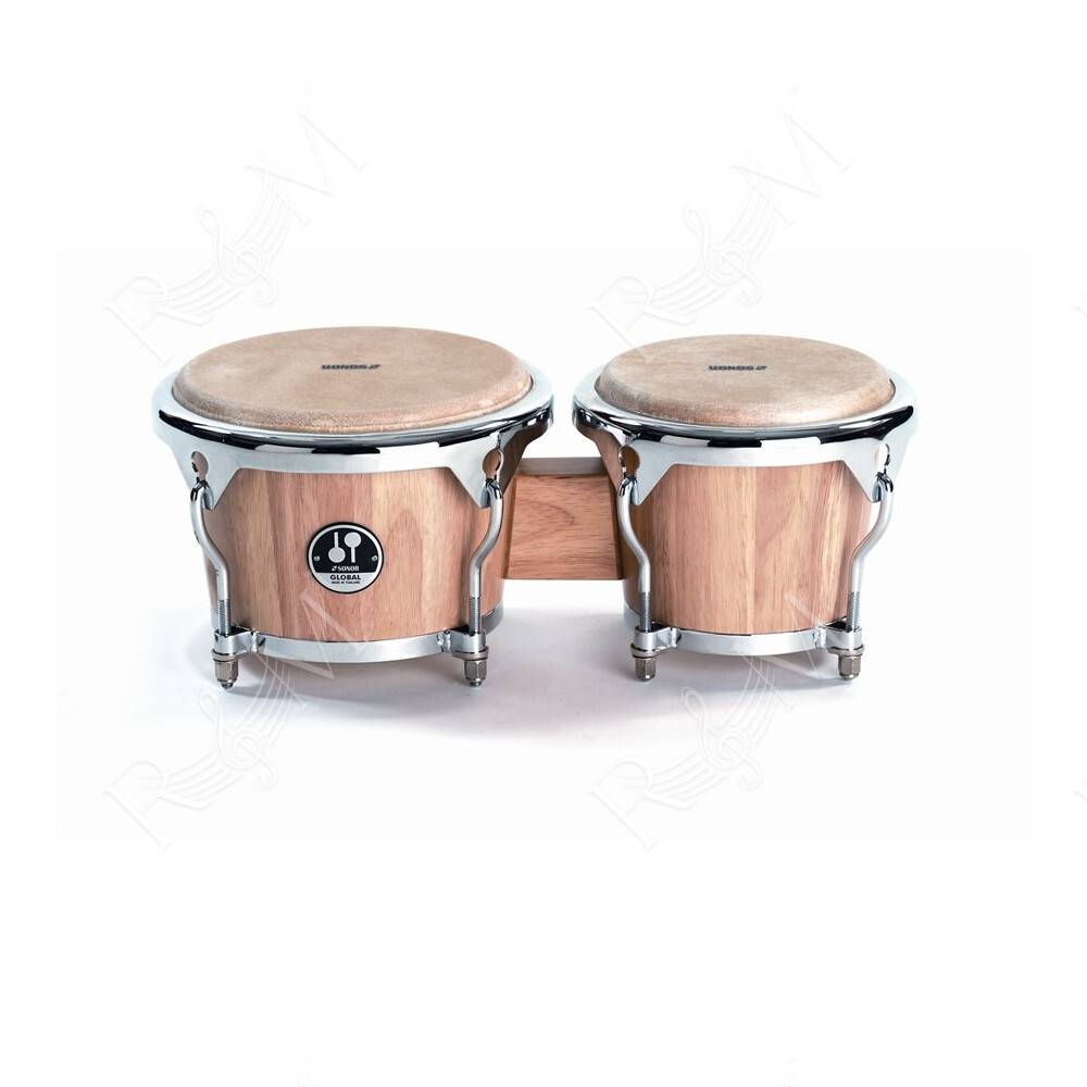 GBW 7850 NM 7" & 8,5" Global Beat Bongo Natural Matte