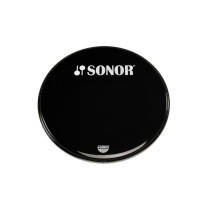 Pelle Grancassa 22” Nera/SONOR bianco
