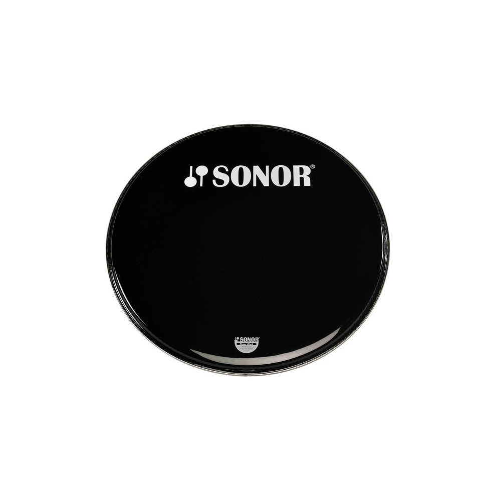 Pelle Grancassa 22” Nera/SONOR bianco