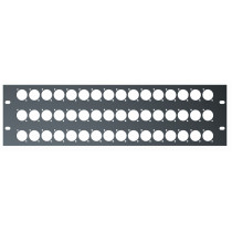 RS/297 Pannello Rack 19" Preforato da 3 Unità