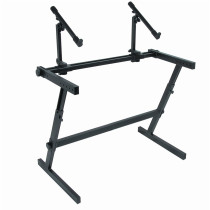 Z/726L Supporto per Tastiera con Struttura a Z e Doppio Livello