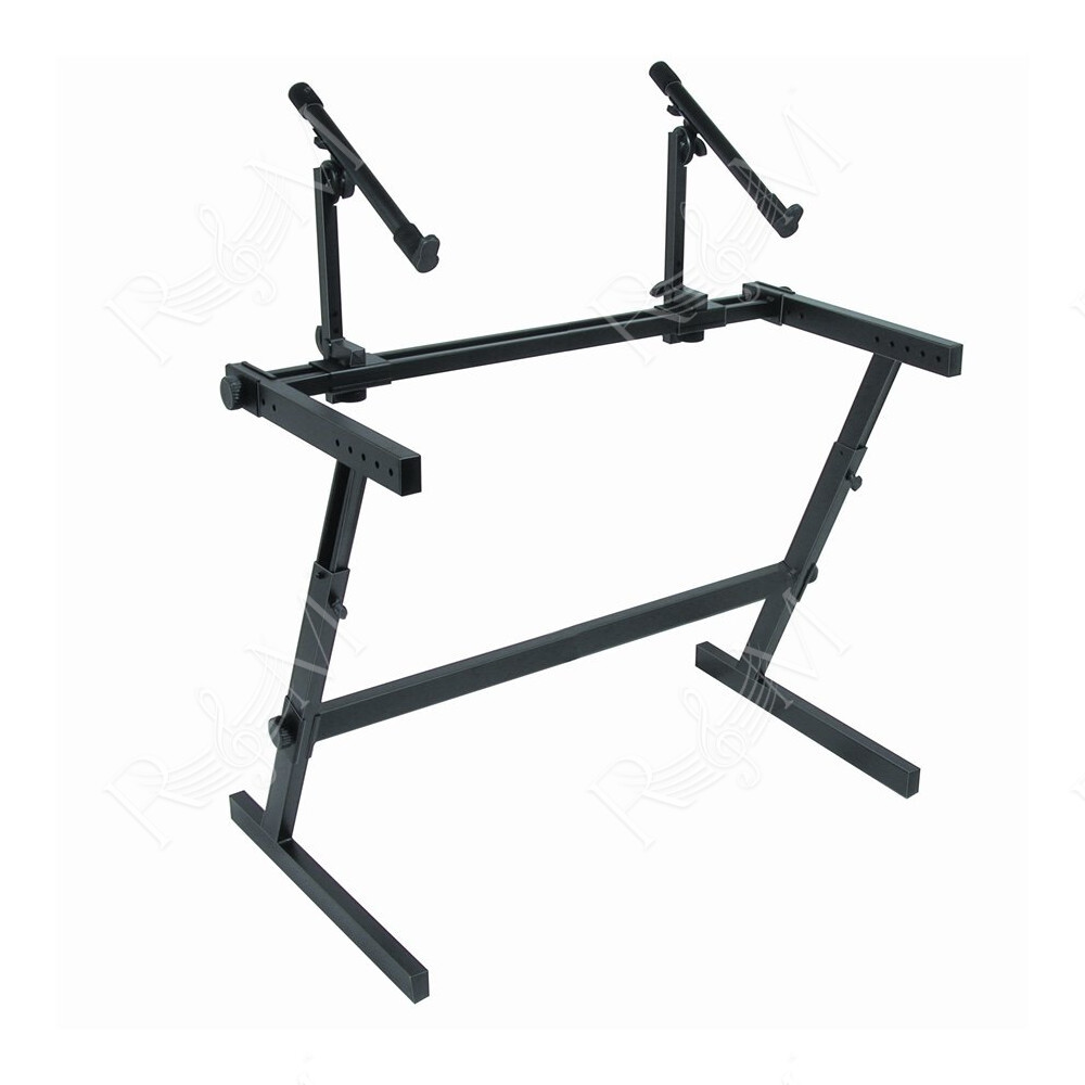 Z/726L Supporto per Tastiera con Struttura a Z e Doppio Livello