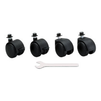 ZM/99 Set di 4 Ruote per Supporti Serie Z