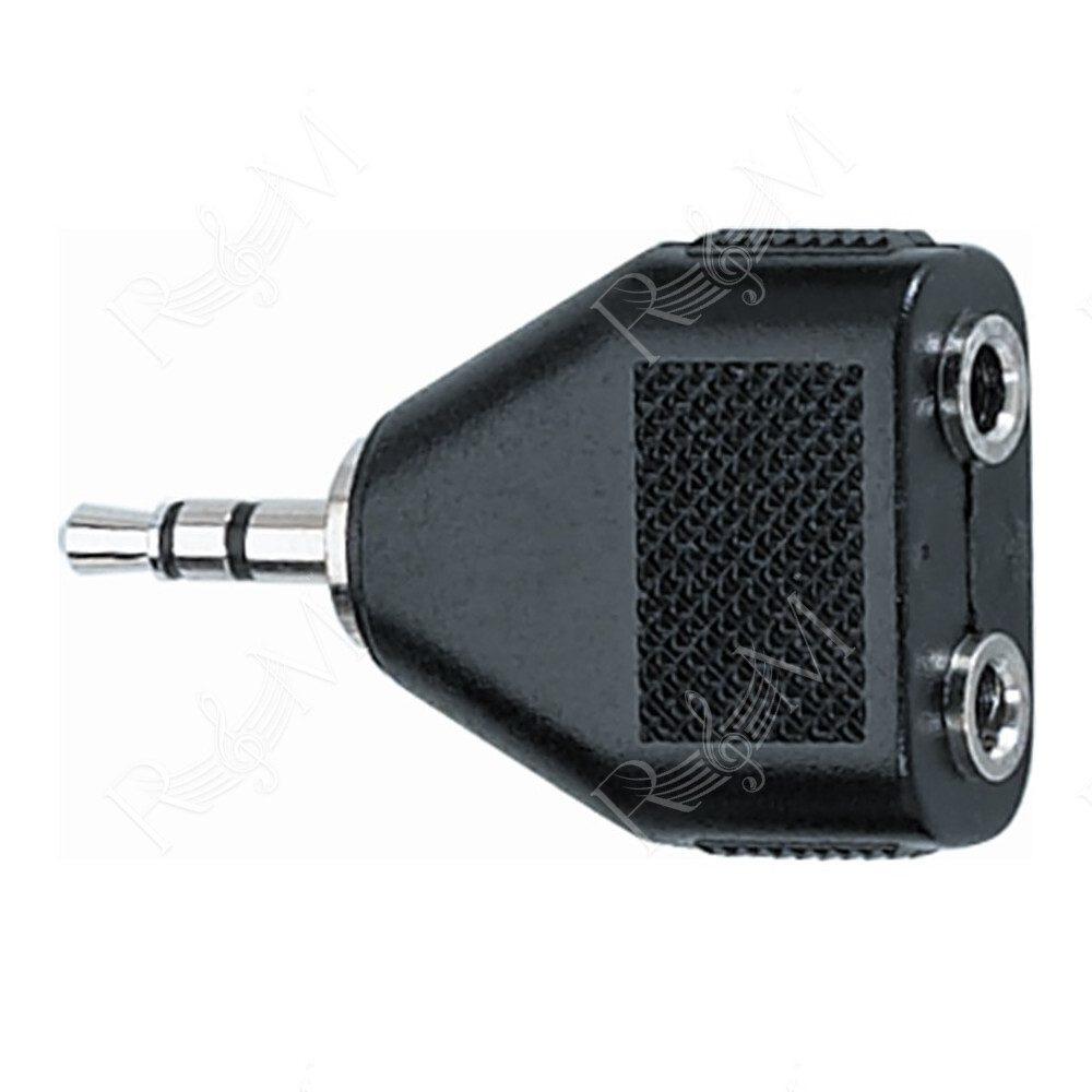 AD/20 Adattatore miniJack TRS Stereo 3.5/2x Presa miniJack TRS Stereo 3.5