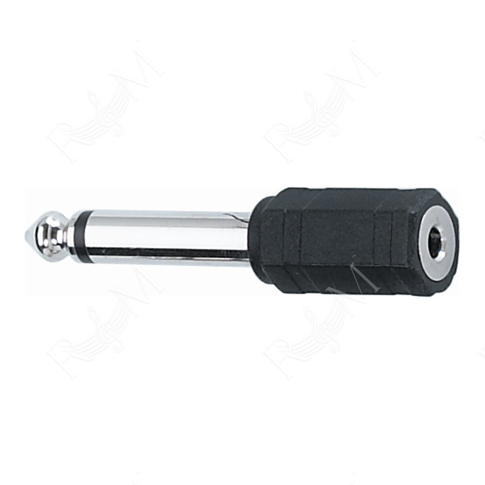 AD/22 Adattatore Jack TS Mono 6.3/Presa Jack TS Mono 3.5