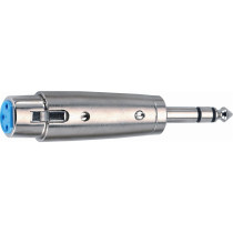F/147-K Adattatore XLR Femmina/Jack TRS Stereo 6.3