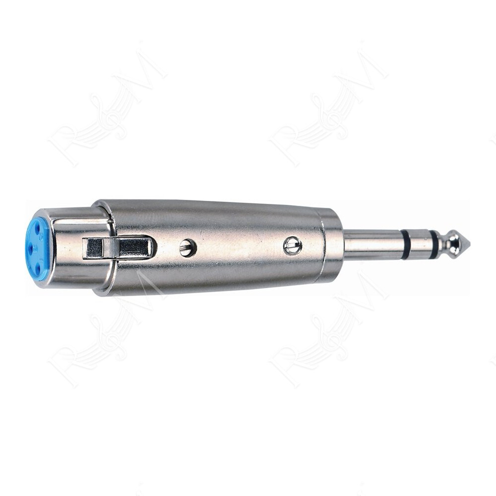 F/147-K Adattatore XLR Femmina/Jack TRS Stereo 6.3